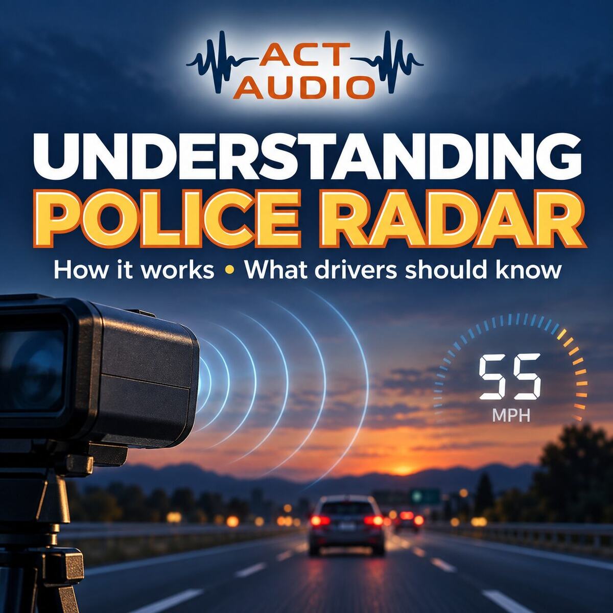 ACT Audio: Understanding Police Radar flyer