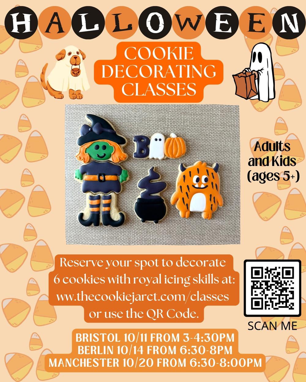 Halloween Cookie Decorating · The Cookie Jar class details