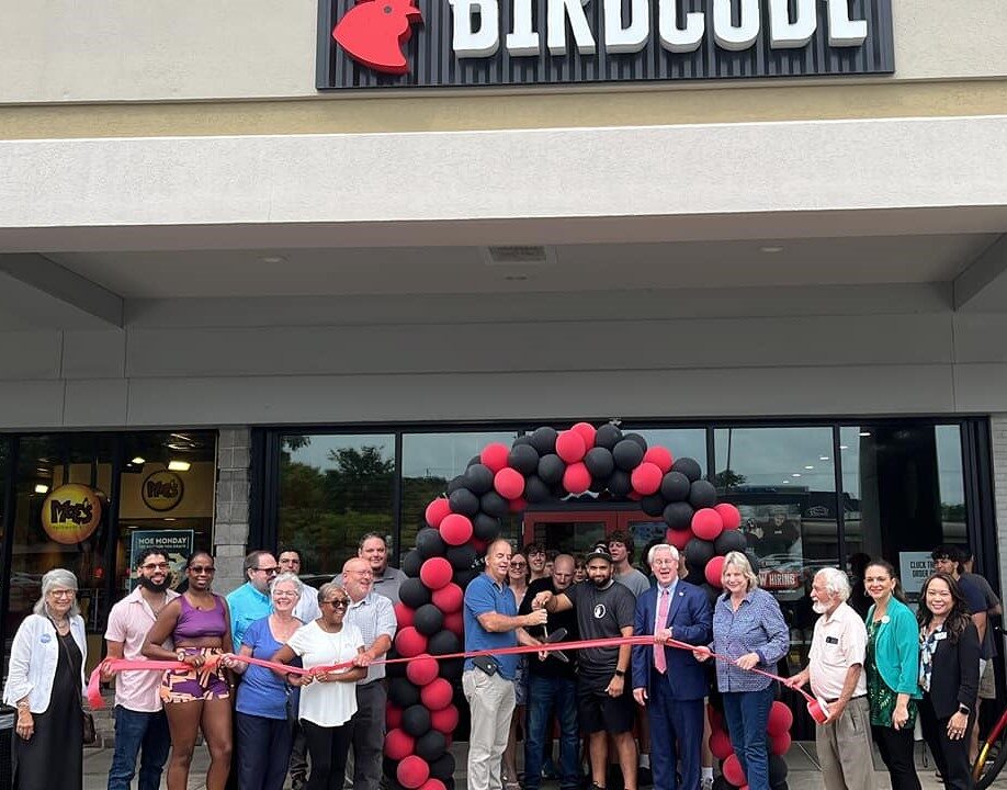 BIRDCODE ribbon cutting