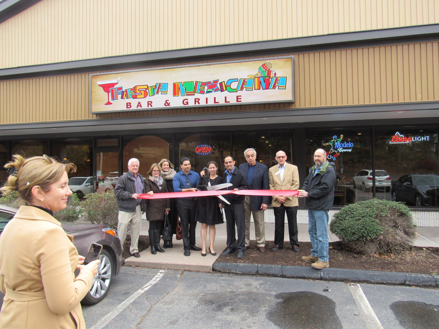 Fiesta Mexicana ribbon cutting