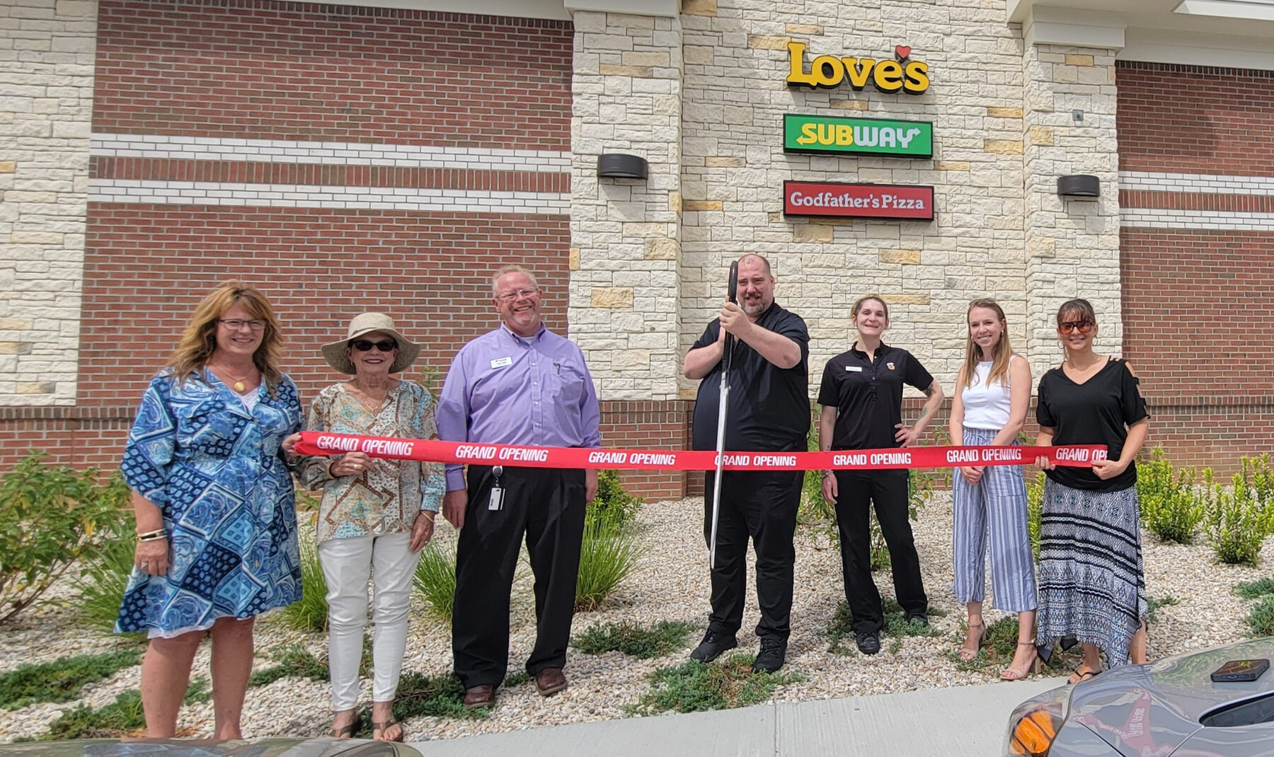Love's Travel Stops ribbon cutting